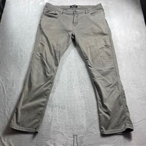 DU/ER Performance Denim Relaxed Fit Grey Pants MFNR1002 Mens 40x32